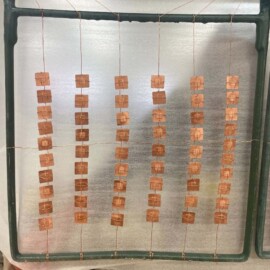 Example of a rack plated item.